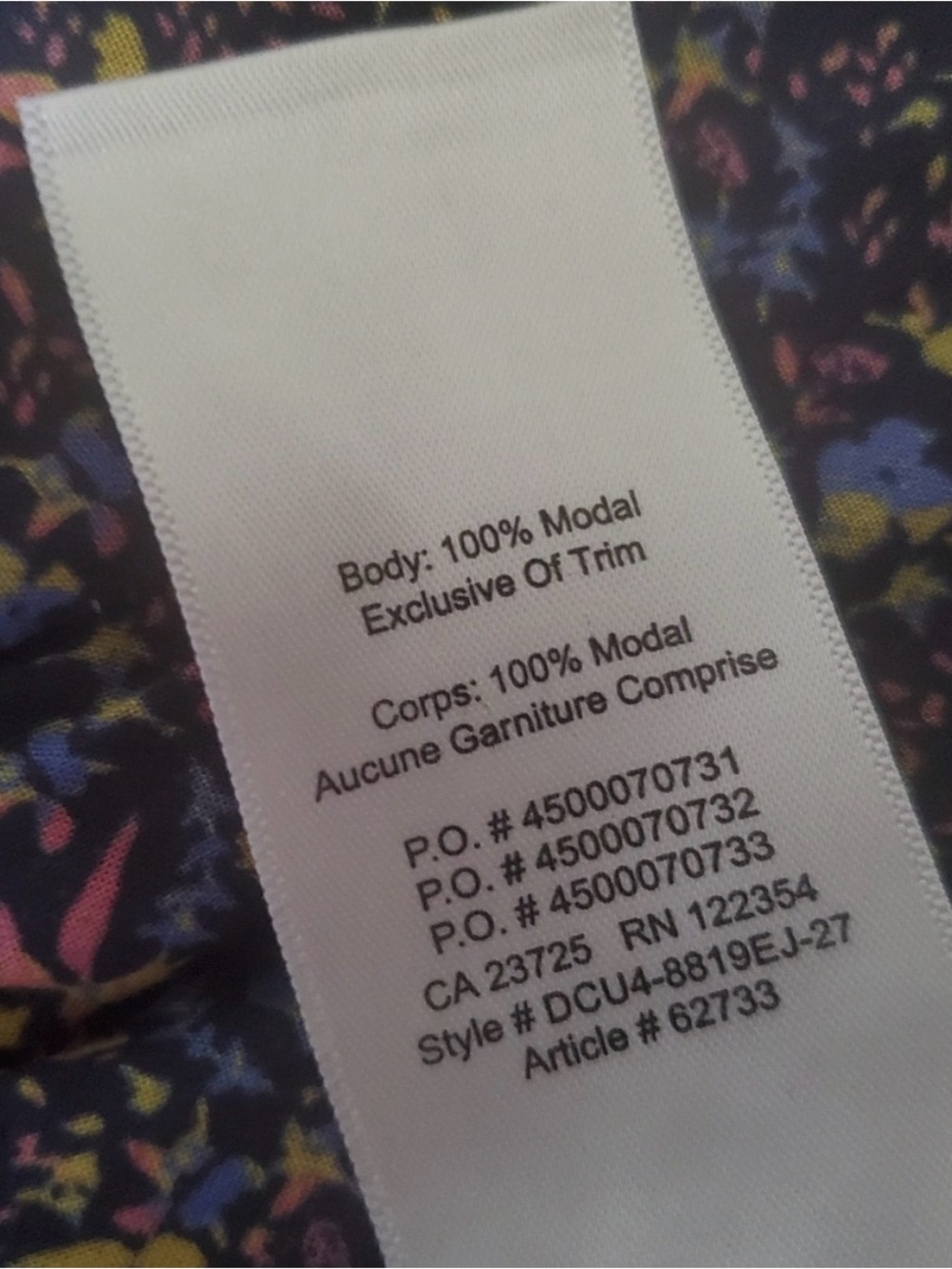 Wilfred NWOT floral jumpsuit. - Picture 7 of 13